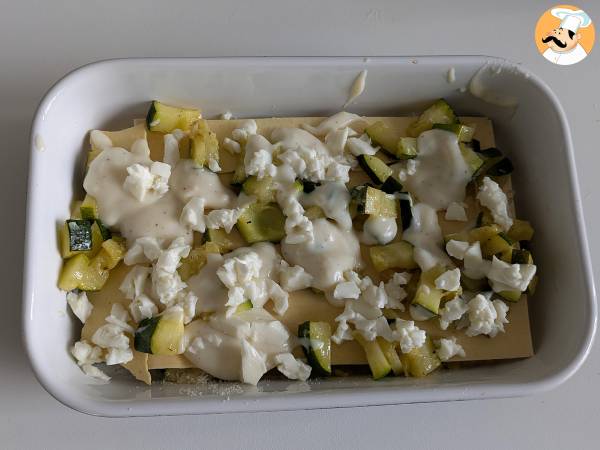 Kremowa lasagne z cukinii: najlepszy wegetariański przepis do wypróbowania! - Przygotowanie krok 7