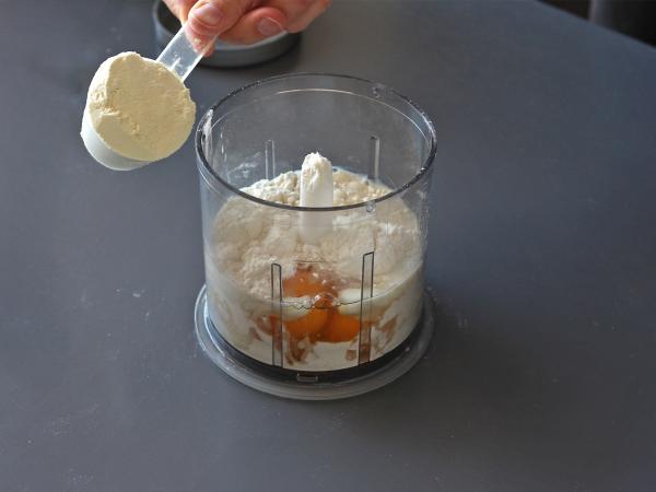 Super gofry proteinowe z serwatką - Przygotowanie krok 1