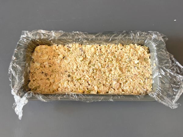 Łatwe do upieczenia placki ziemniaczane na zimno z tuńczykiem i majonezem - Przygotowanie krok 6
