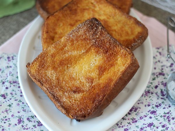Torrijas we frytkownicy powietrznej z chlebem brioche, tradycja bez komplikacji - Przygotowanie krok 8