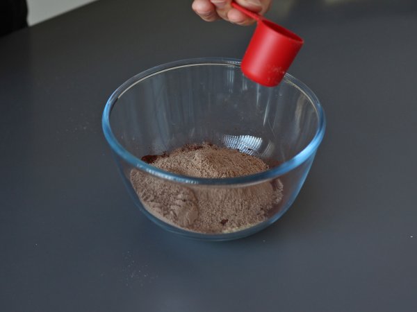 Proteinowe brownie z serwatką, naturalnie bezglutenowe - Przygotowanie krok 1