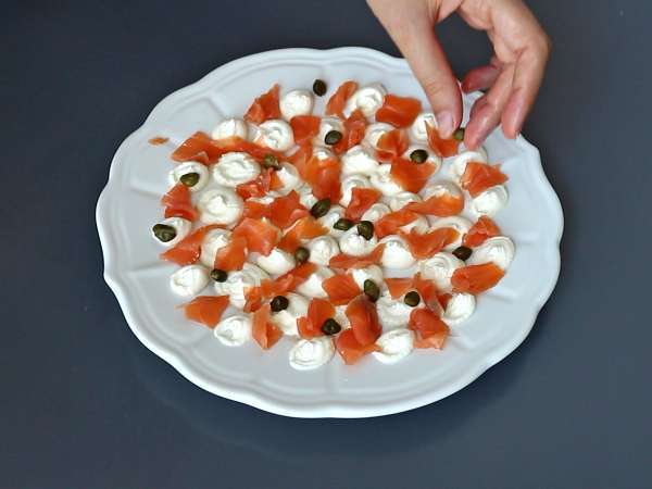 Pasta aperitif z wędzonego łososia - Przygotowanie krok 3