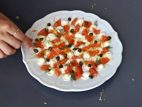 Pasta aperitif z wędzonego łososia - Przygotowanie krok 4