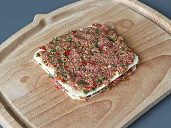 Lavash kebab z tortillami, czyli słynne łatwe kebaby pieczone w piekarniku! - Przygotowanie krok 5