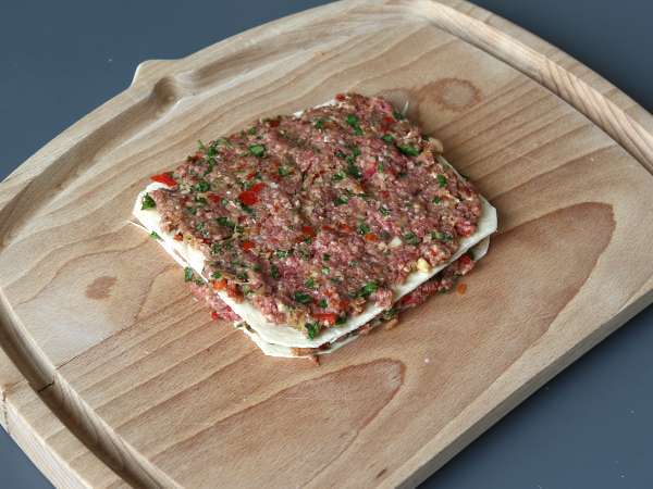 Szaszłyki Lavash kebab z tortillą, łatwe do przyrządzenia w airfryer! - Przygotowanie krok 5