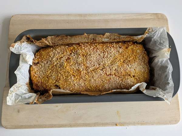 Pieczeń dyniowa z pieczarkami i żylastym serem scamorza: smaczny i łatwy przepis na pieczenie - Przygotowanie krok 13