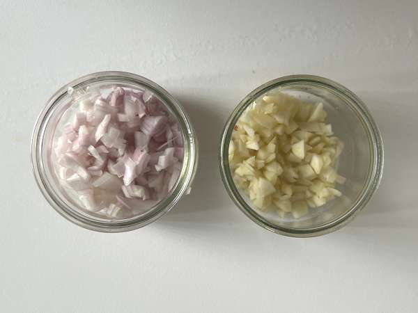 Flany ze szpinakiem i grzybami - Przygotowanie krok 2