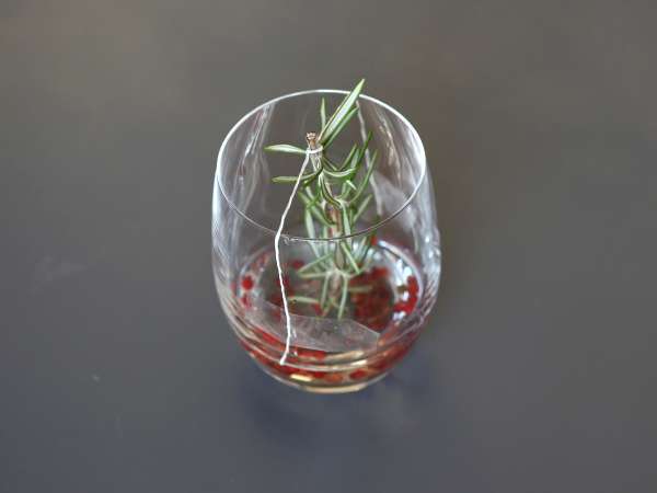 Koktajl z ośnieżoną jodłą w środku - Przygotowanie krok 4