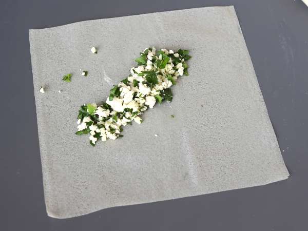 Domowe libańskie rikakaty - gotowanie we frytkownicy powietrznej - Przygotowanie krok 2