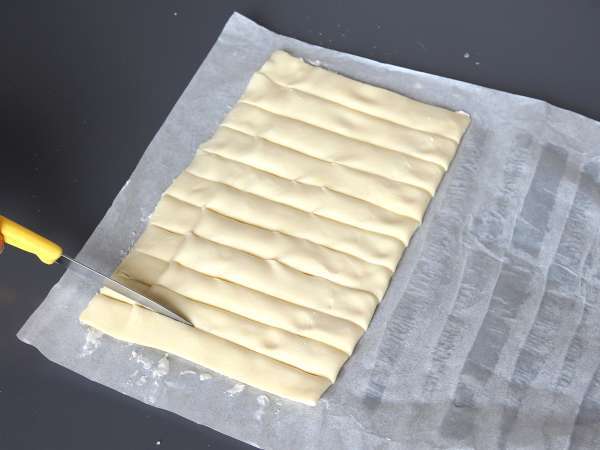 Serowe twisty w płatkach z Airfryer - Przygotowanie krok 4