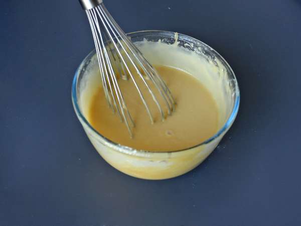 Dodatkowy tort bananowy z pomadą do góry nogami - Przygotowanie krok 6