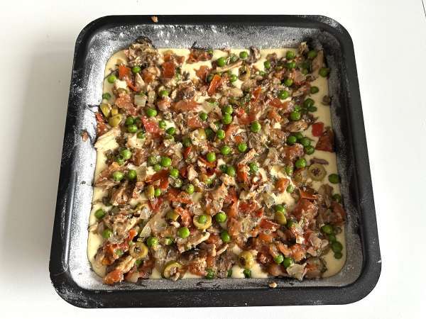 Ciasto sardynkowe: prosty, wilgotny i smaczny przepis - Przygotowanie krok 8