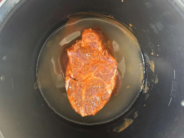Szarpana wieprzowina w Cookeo - Przygotowanie krok 3