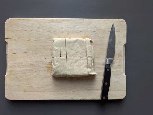 Chrupiące nuggetsy z tofu i fasolka szparagowa po tajsku z frytkownicy powietrznej - Przygotowanie krok 2