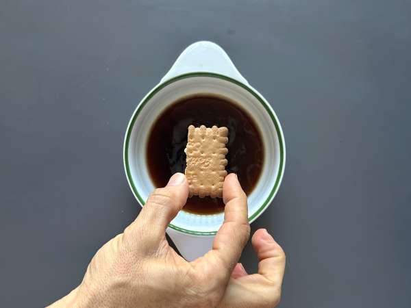 Tiramisu z jedwabistym tofu bez mascarpone i jajek - Przygotowanie krok 3
