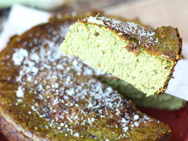 Quiche bez ciasta ze szpinakiem i serem gouda - Przygotowanie krok 8