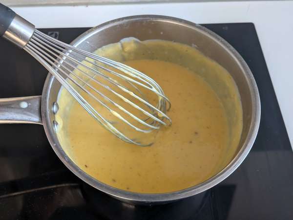 Kremowe i chrupiące lasagne z dynią, speckiem i orzechami - Przygotowanie krok 5