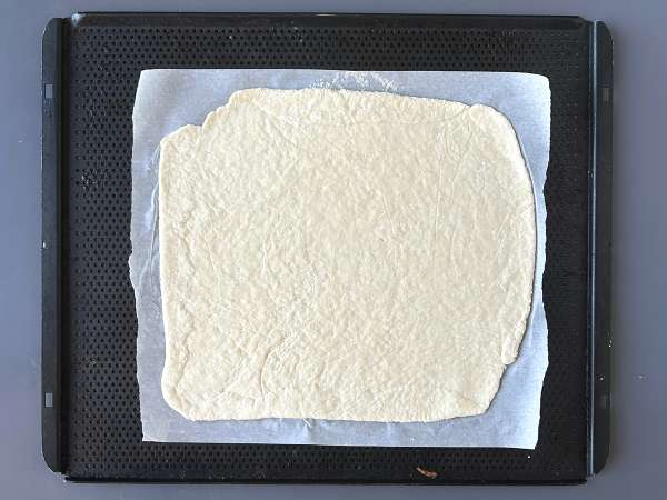 Pizza z serkiem wiejskim - Przygotowanie krok 5