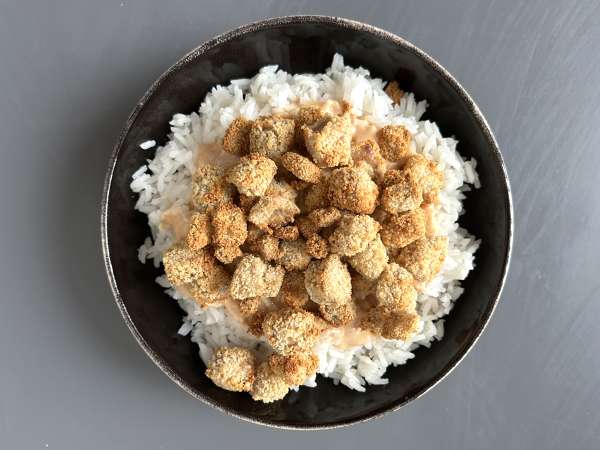Crousty tofu – wegetariańska wersja chrupiącego kurczaka - Przygotowanie krok 5
