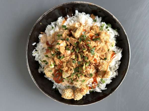 Crousty tofu – wegetariańska wersja chrupiącego kurczaka - Przygotowanie krok 6