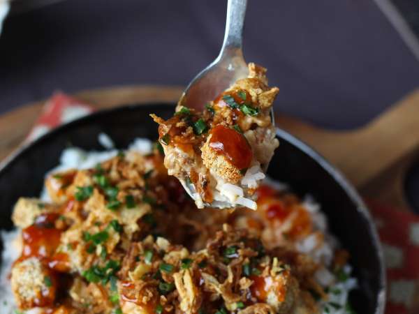 Crousty tofu – wegetariańska wersja chrupiącego kurczaka - Przygotowanie krok 7