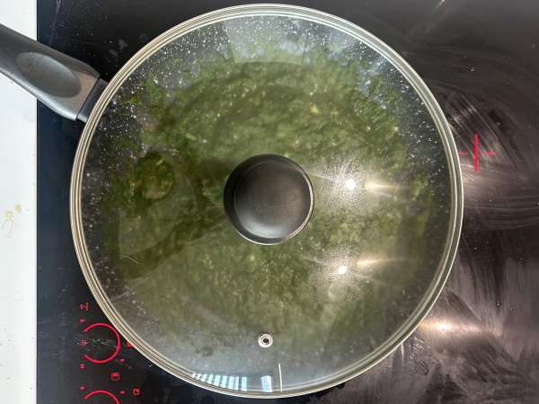 Palak tofu: indyjskie curry ze szpinakiem i tofu - Przygotowanie krok 9