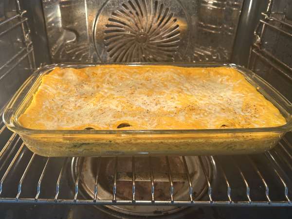 Lasagne z dynią piżmową, szpinakiem i ricottą - Przygotowanie krok 9
