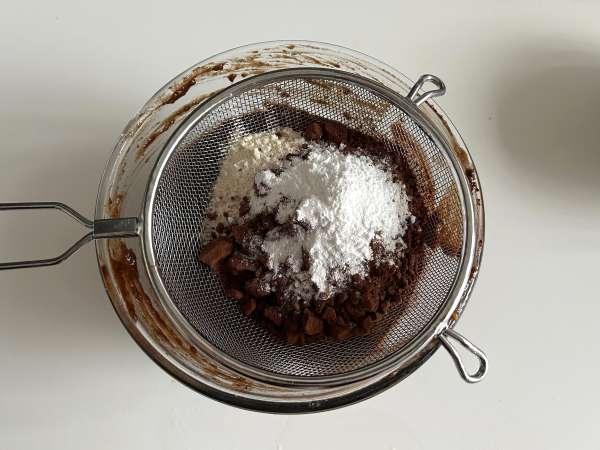 Brownie z batatów bez masła i oleju - Przygotowanie krok 4