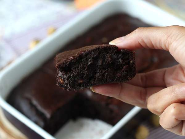 Brownie z batatów bez masła i oleju - Przygotowanie krok 7