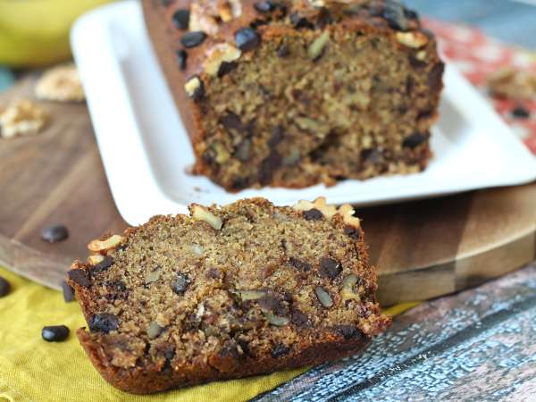 Wegański chlebek bananowy z miso, orzechami i czekoladą – wyjątkowo pyszny! - Przygotowanie krok 10