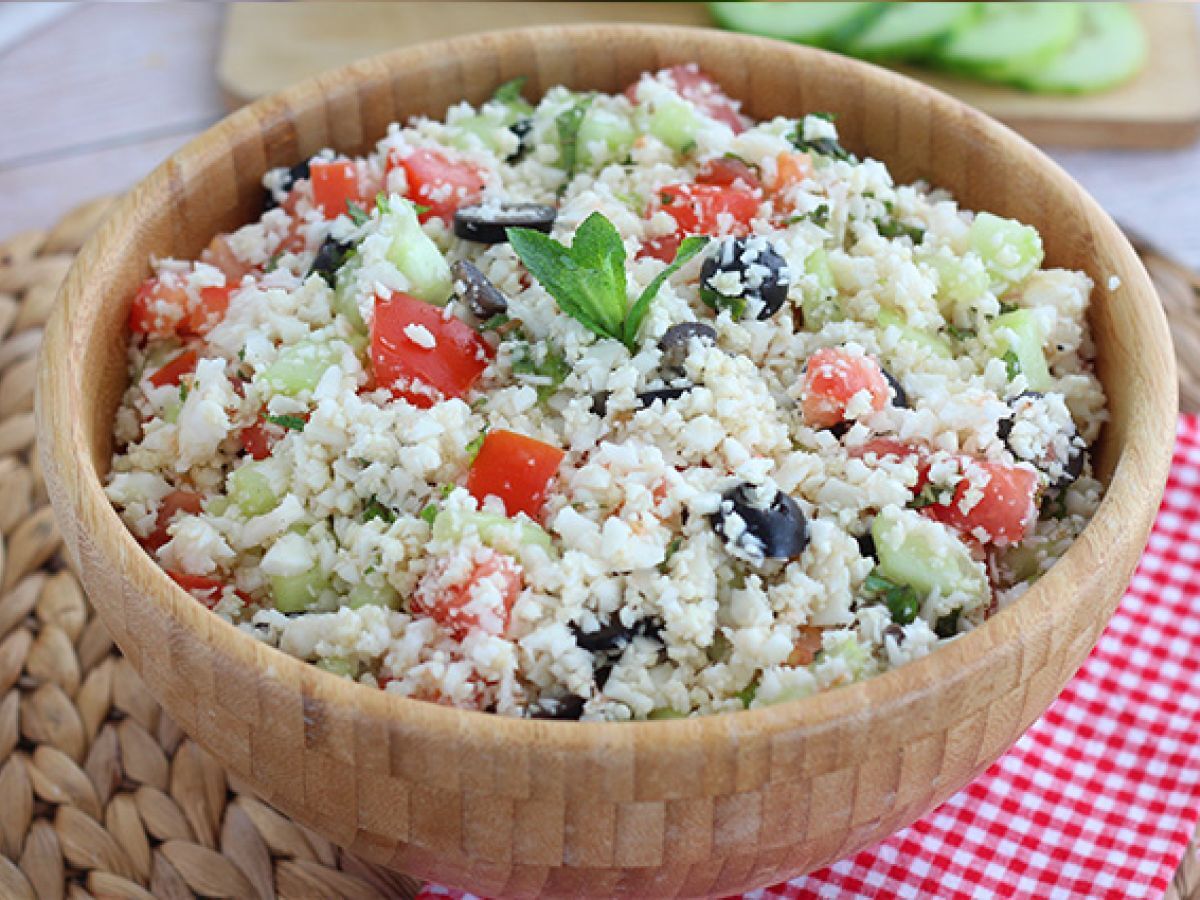100% wegetariańskie tabbouleh z kalafiora - zdjęcie 4