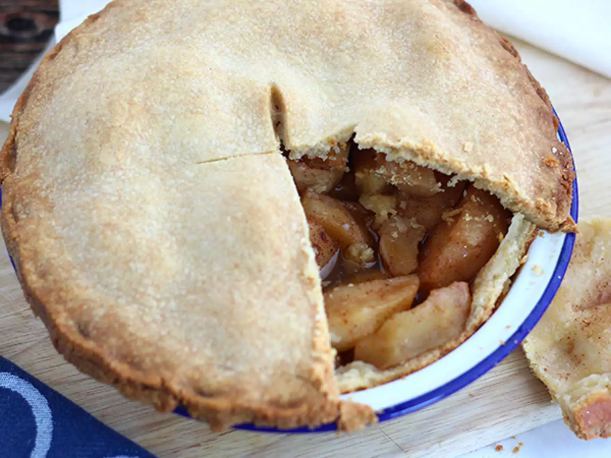 Angielska szarlotka (apple pie) – klasyczny przepis na pyszne ciasto z jabłkami - zdjęcie 3
