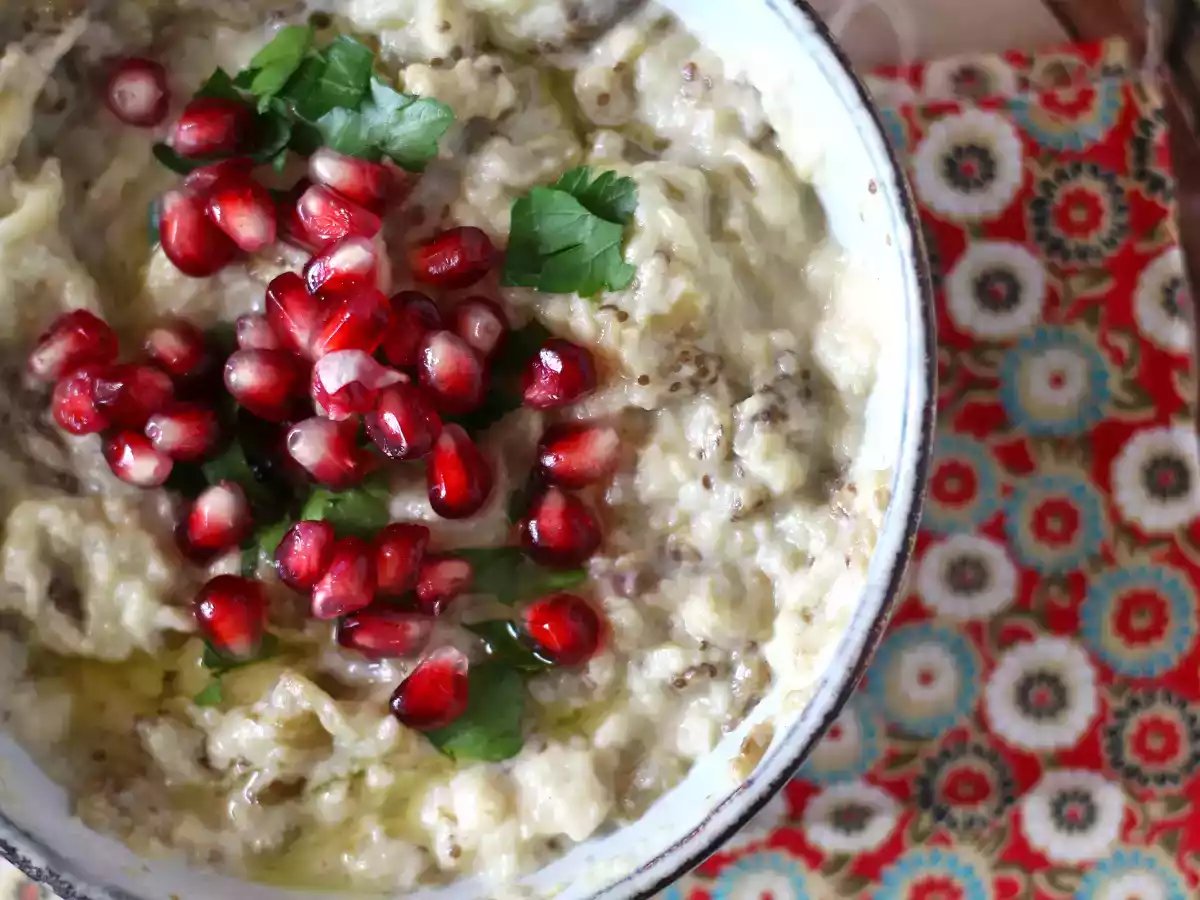 Baba ganoush, pyszna libańska pasta z bakłażana - zdjęcie 2