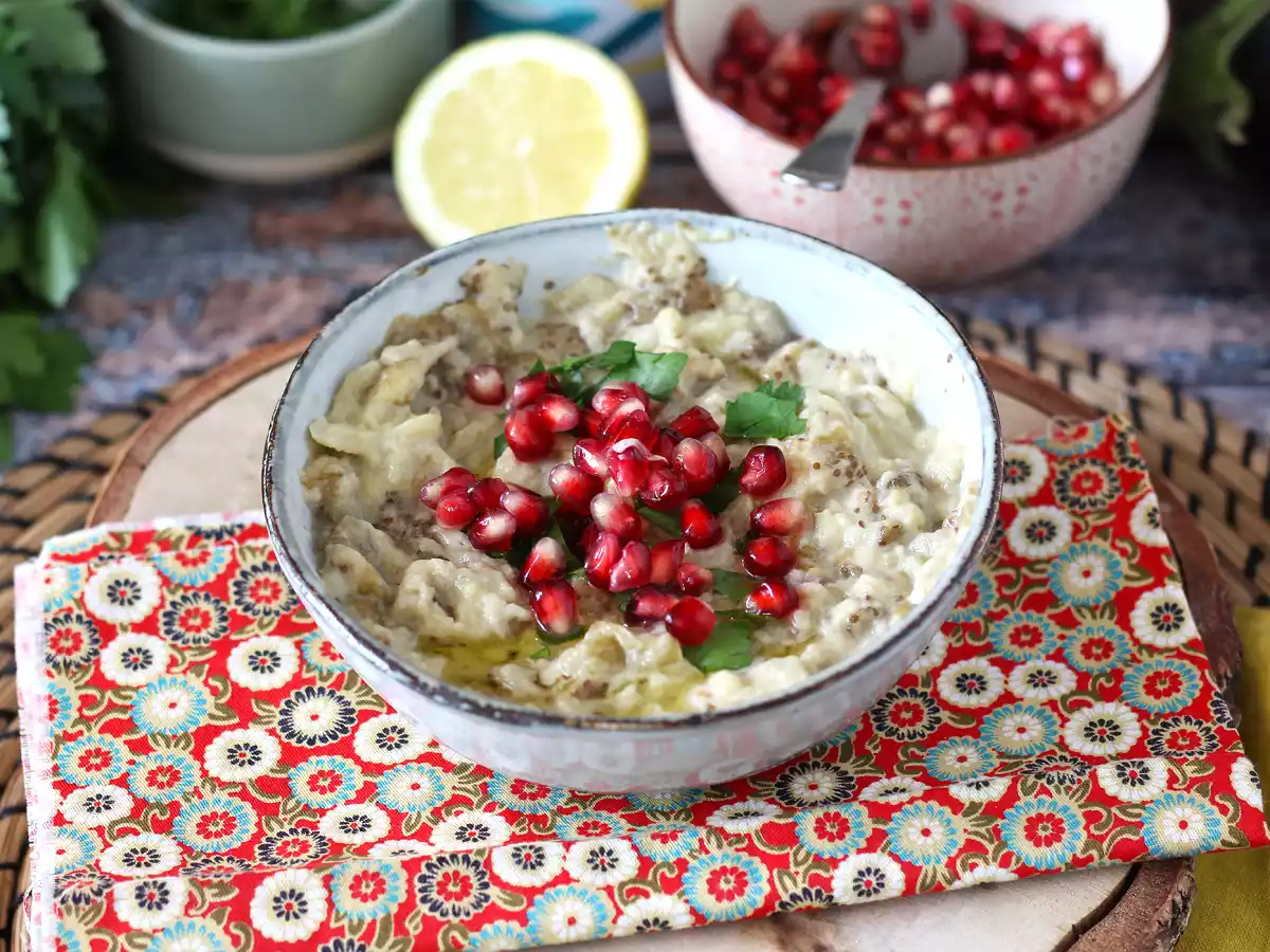 Baba ganoush, pyszna libańska pasta z bakłażana - zdjęcie 4