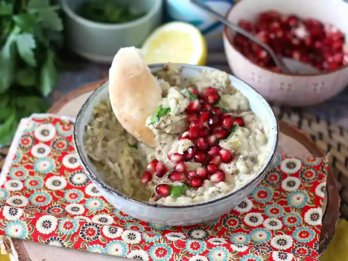 Baba ganoush, pyszna libańska pasta z bakłażana - zdjęcie 5