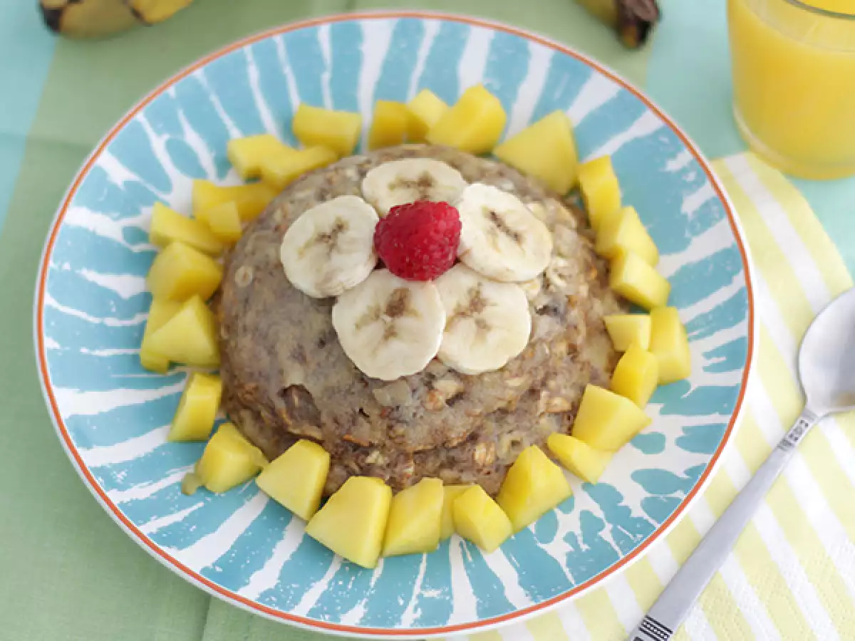 Bananowy bowl cake – szybkie ciasto z mikrofali - zdjęcie 2