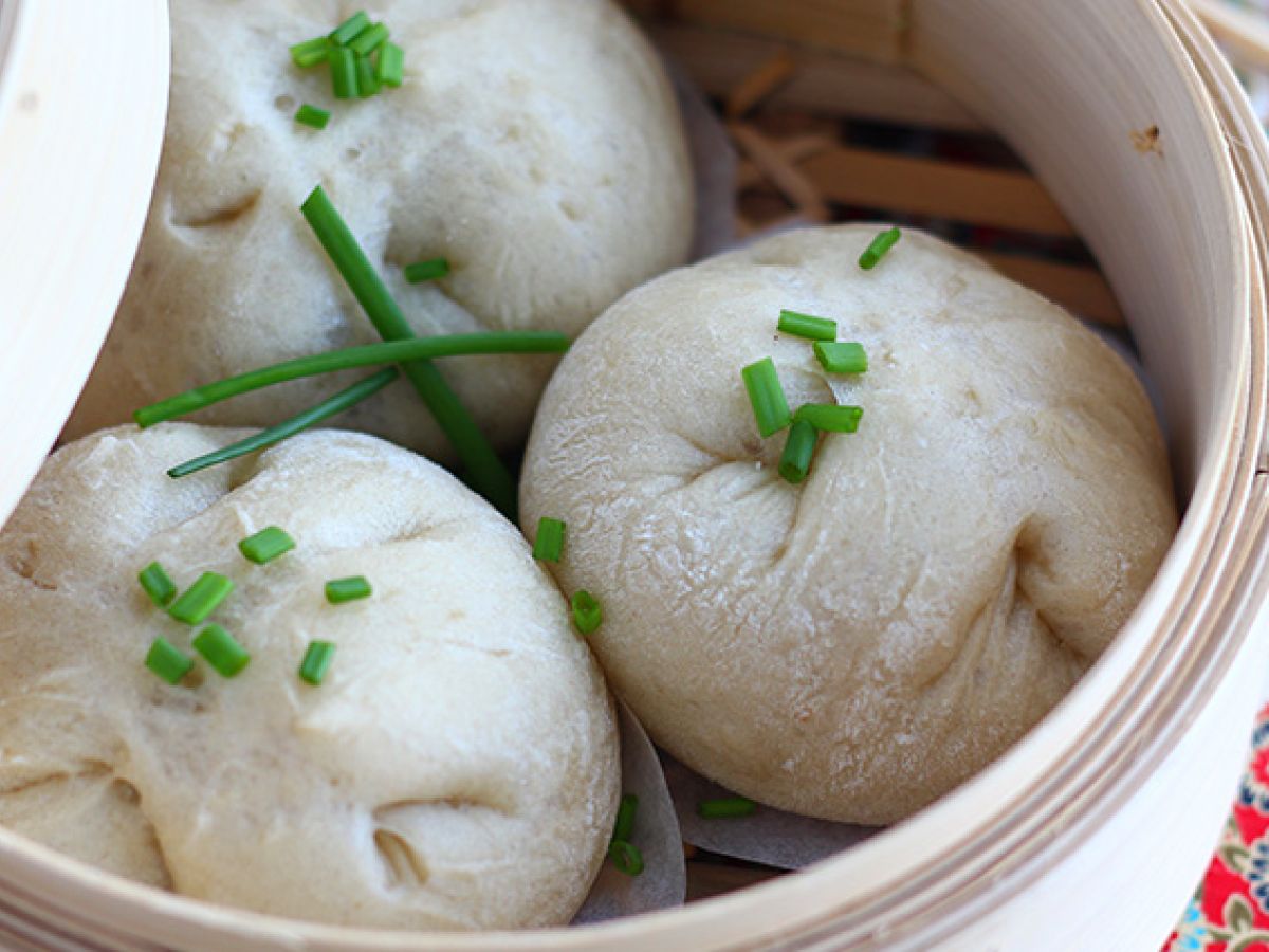 Banh Bao, małe bułeczki na parze - zdjęcie 4