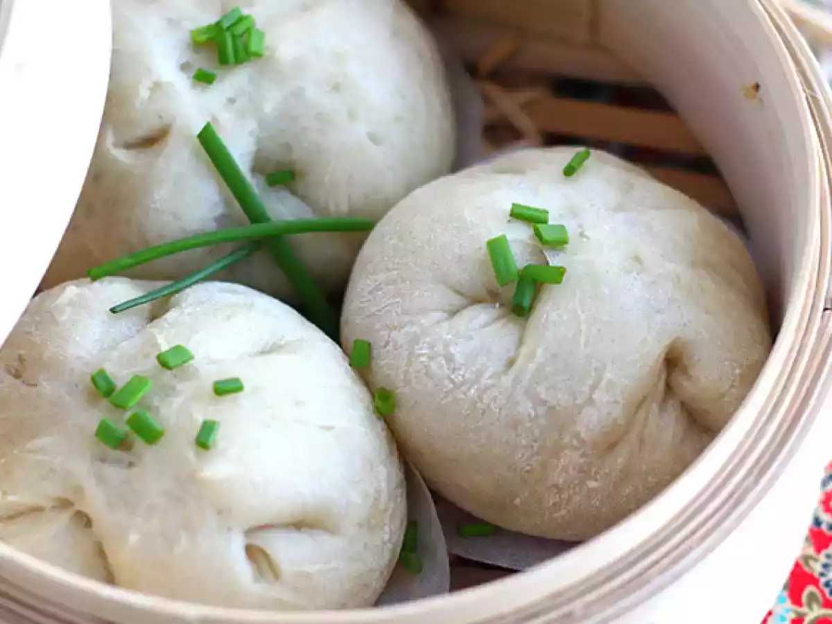 Banh Bao, małe bułeczki na parze - zdjęcie 4