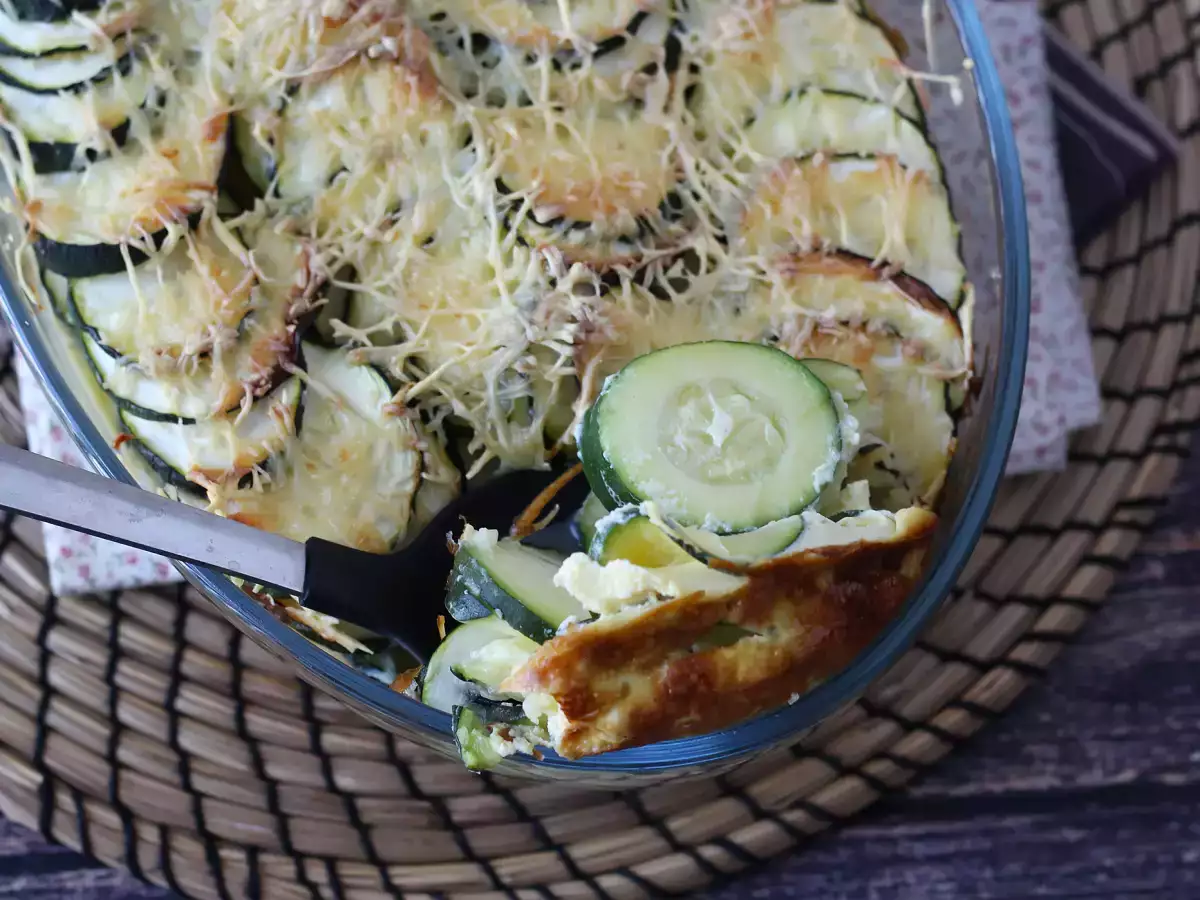 Bardzo prosta zapiekanka z cukinii - zdjęcie 4