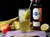 Bezalkoholowy Martini Spritz - słodki i kwiatowy koktajl na aperitif, zdjęcie 2