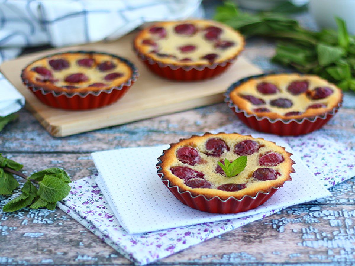Bezglutenowe mini clafoutis wiśniowe - zdjęcie 2