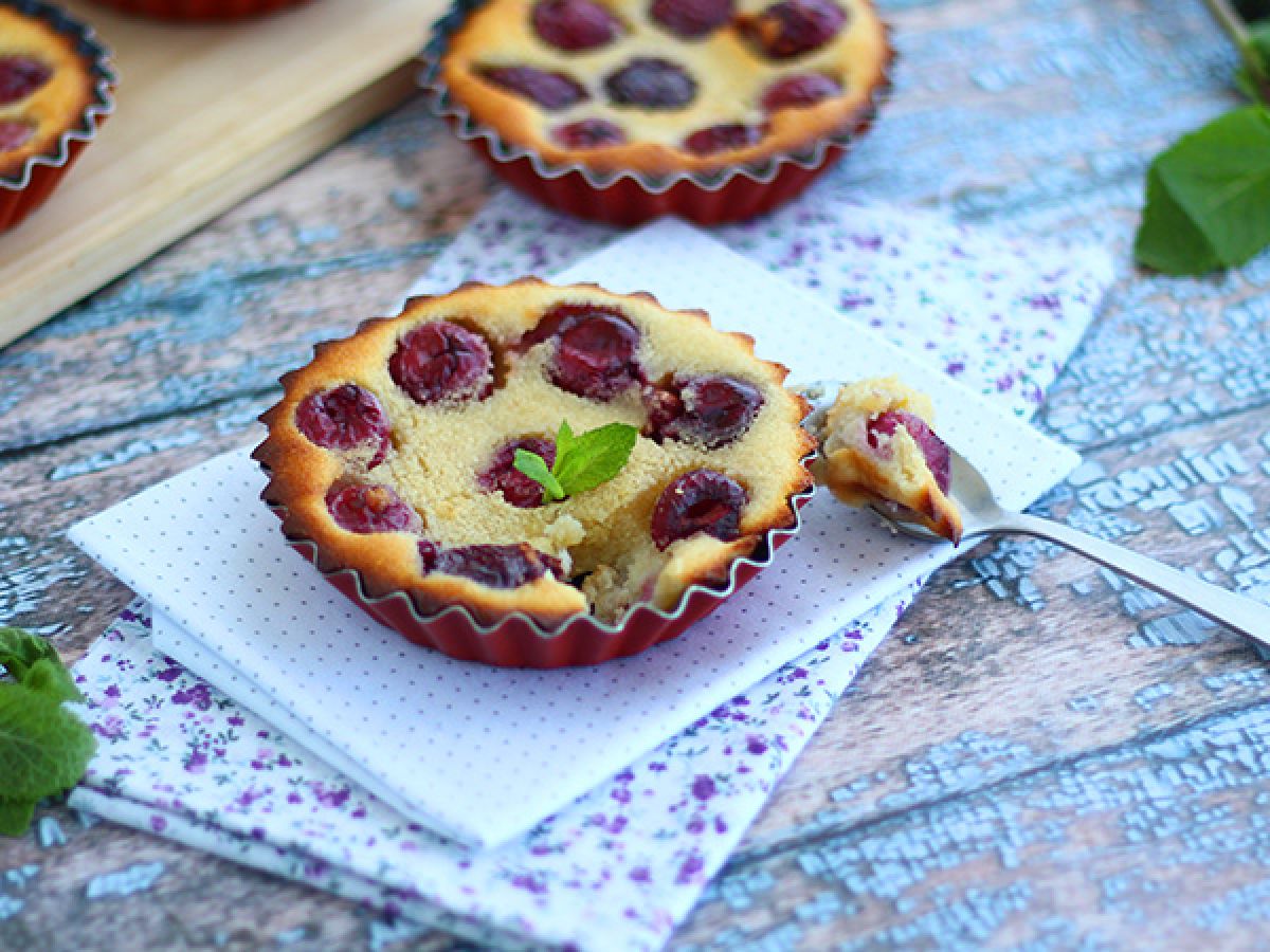 Bezglutenowe mini clafoutis wiśniowe - zdjęcie 3