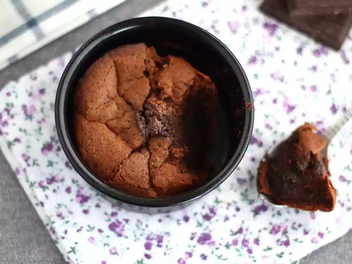 Bezglutenowy fondant czekoladowy - zdjęcie 2