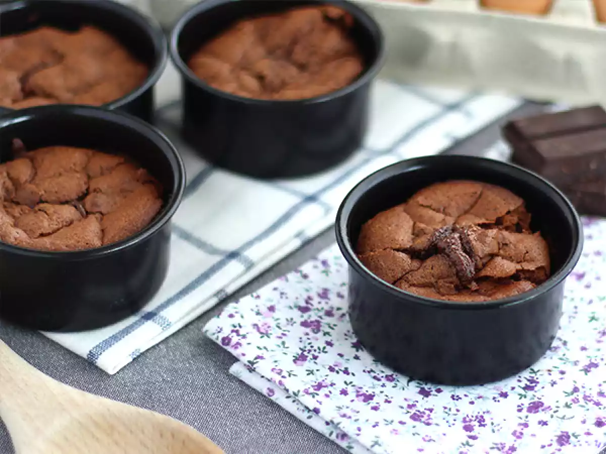 Bezglutenowy fondant czekoladowy - zdjęcie 3