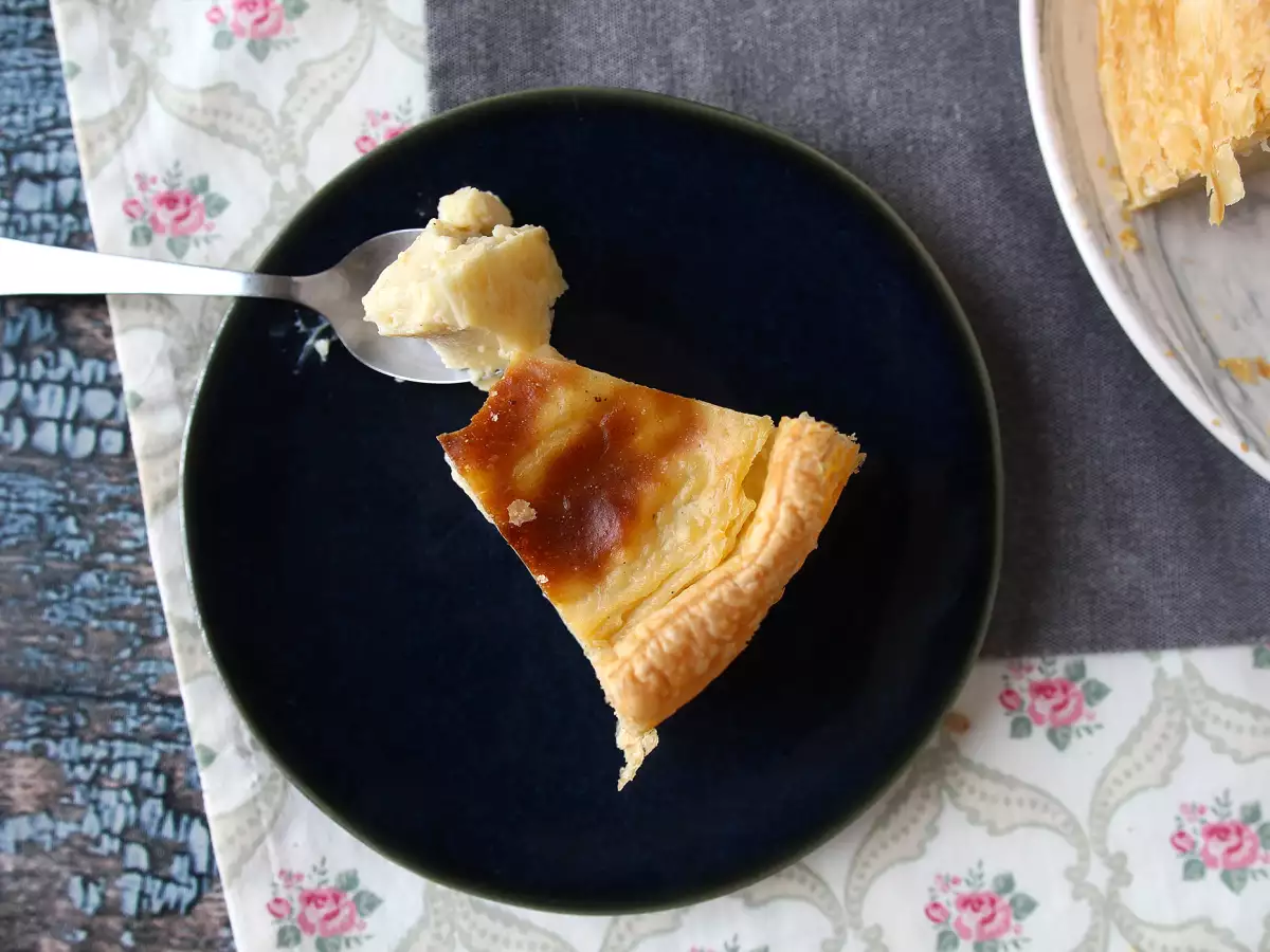 Bezlaktozowy flan pâtissier - zdjęcie 3