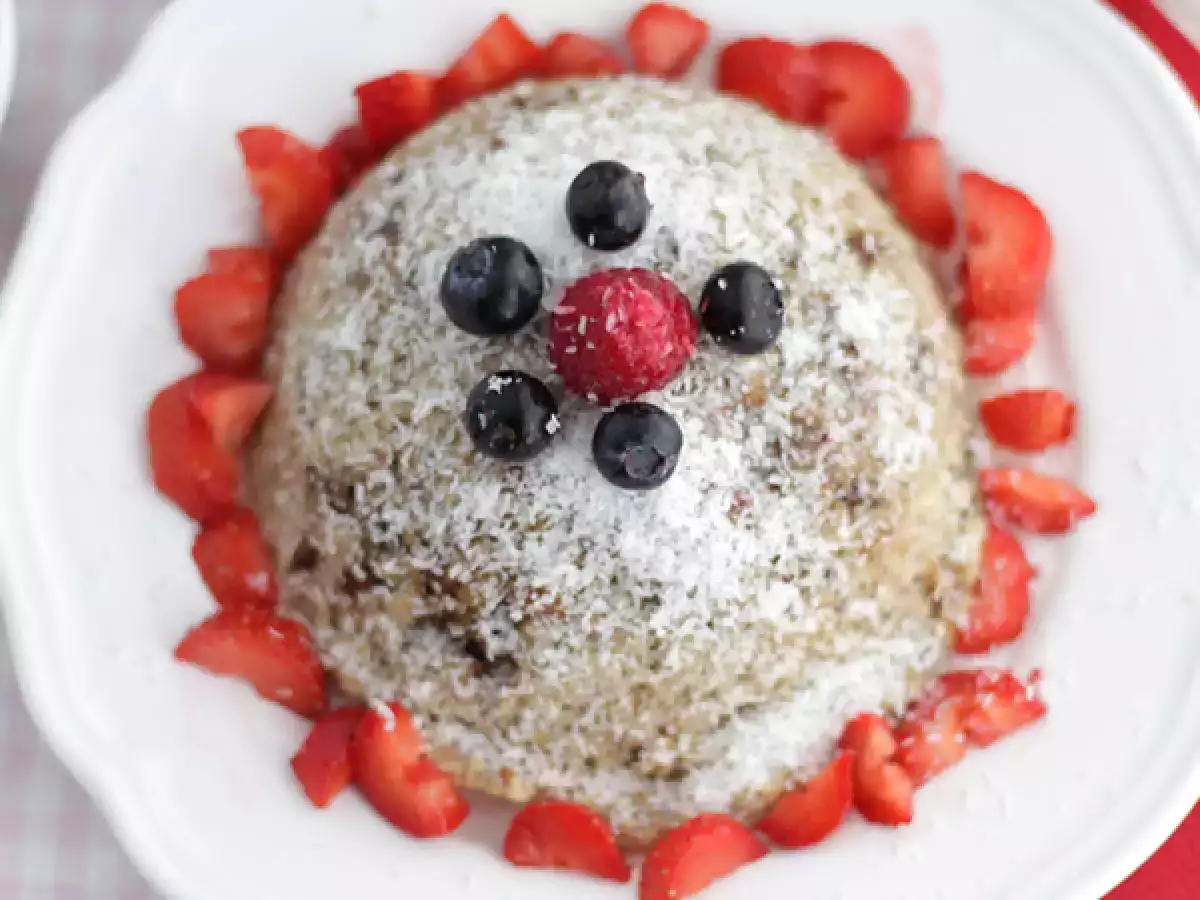 Bowl cake bananowo-kokosowy – bez glutenu i laktozy - zdjęcie 4