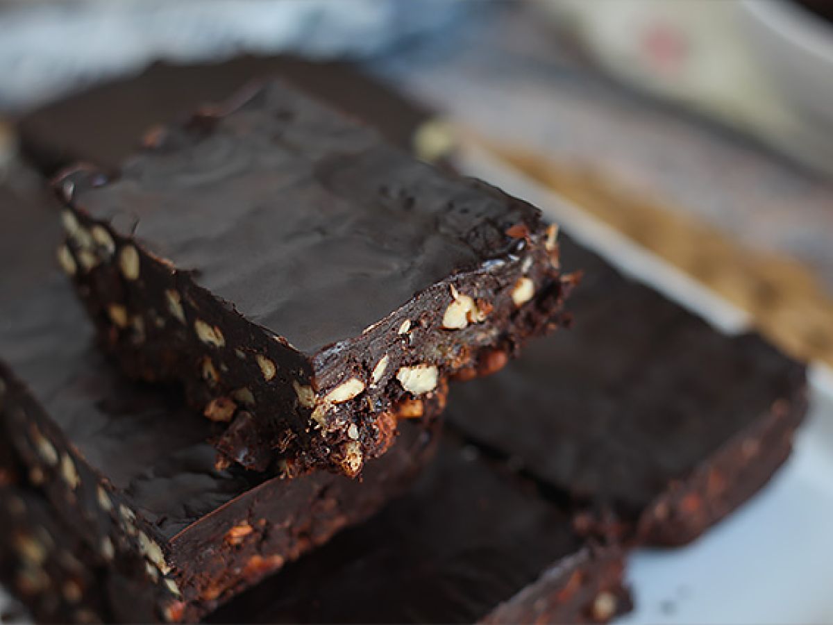 Brawnie - brownie z surowych daktyli - zdjęcie 2