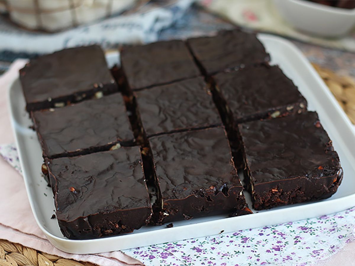 Brawnie - brownie z surowych daktyli - zdjęcie 6