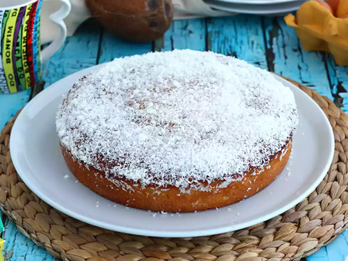 Brazylijskie ciasto kokosowe - Bolo toalha felpuda - zdjęcie 2