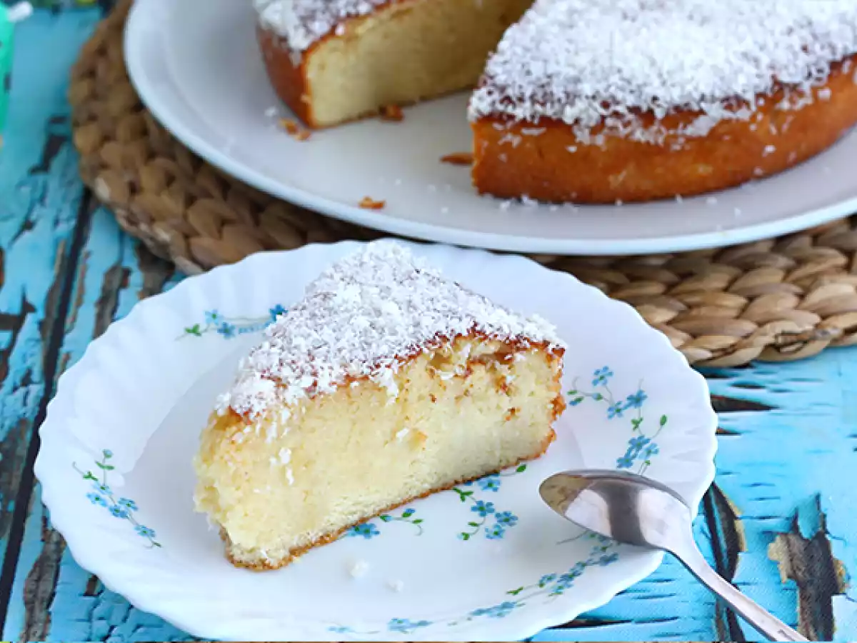Brazylijskie ciasto kokosowe - Bolo toalha felpuda - zdjęcie 3